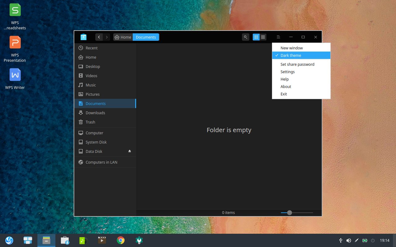 window manager dark mode