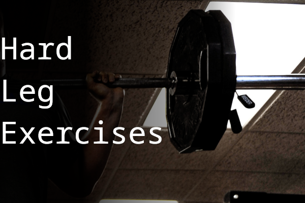 Hard Leg Exercises 2LT Ben Garland doing barbell step-ups