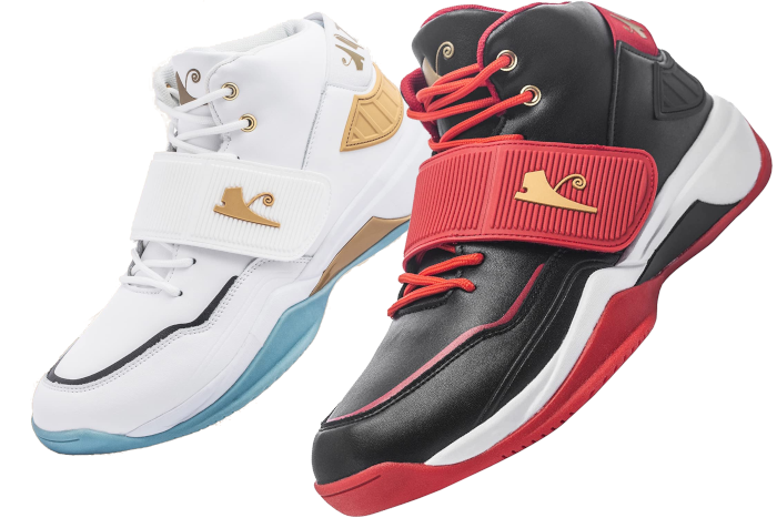 Negash basketball shoes - both color-ways