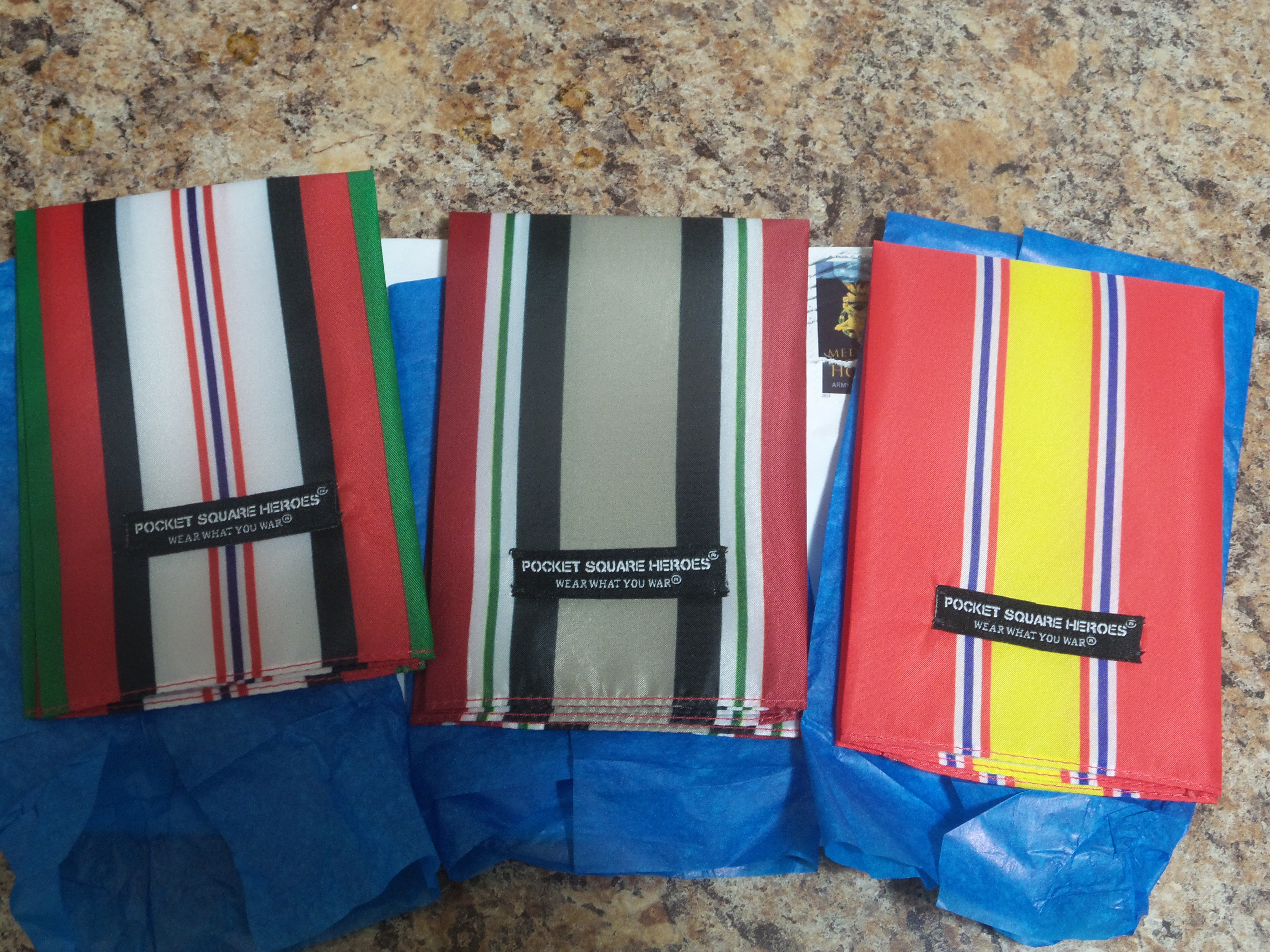 Pocket squares for NDSM, ACM, and ICM