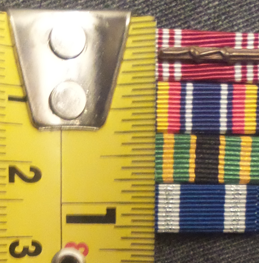 tiny ribbon rack measured vertically