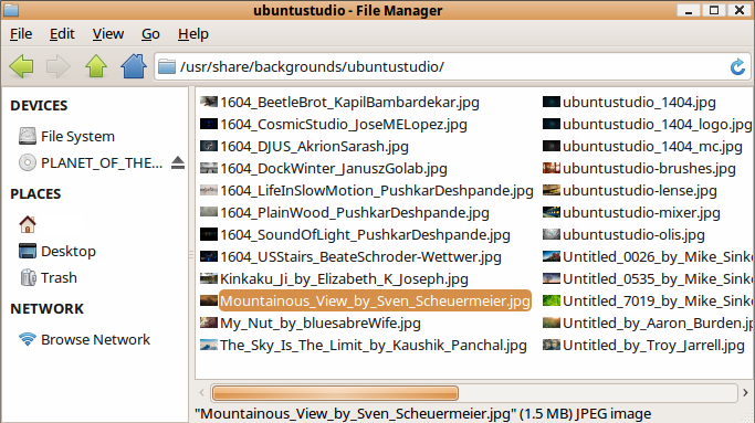 Thunar File Manager